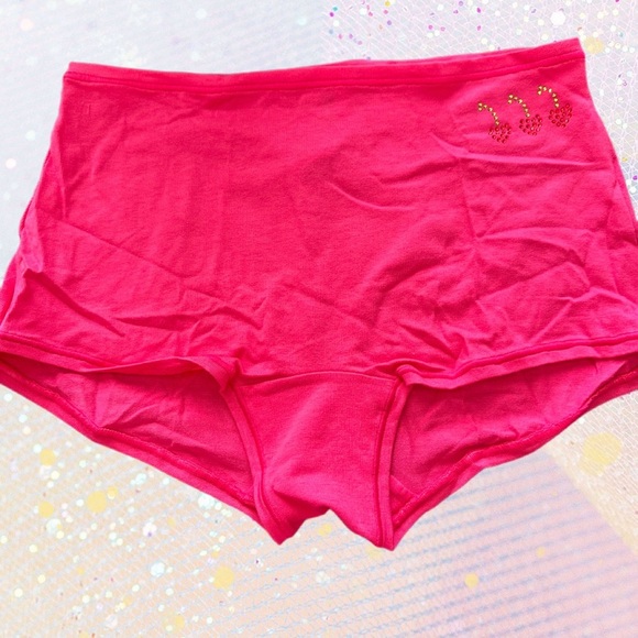 NWT 2 PAIRS VARIETY OF VICTORIA’S SECRETS  PINK PANTIES SIZE L - Picture 2 of 8